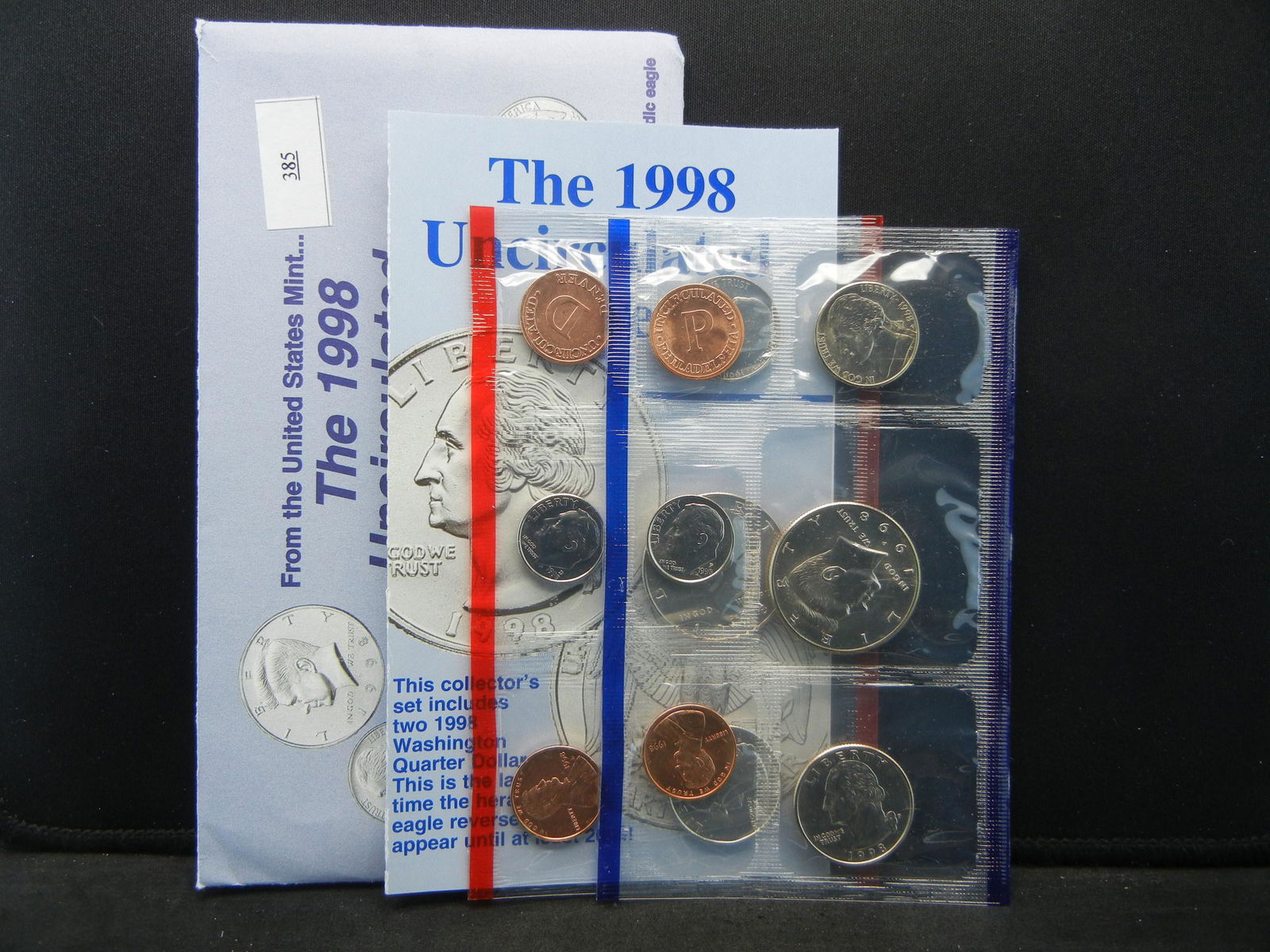 1998 United States Uncirculated P & D Mint Set w/ (1 of 6)