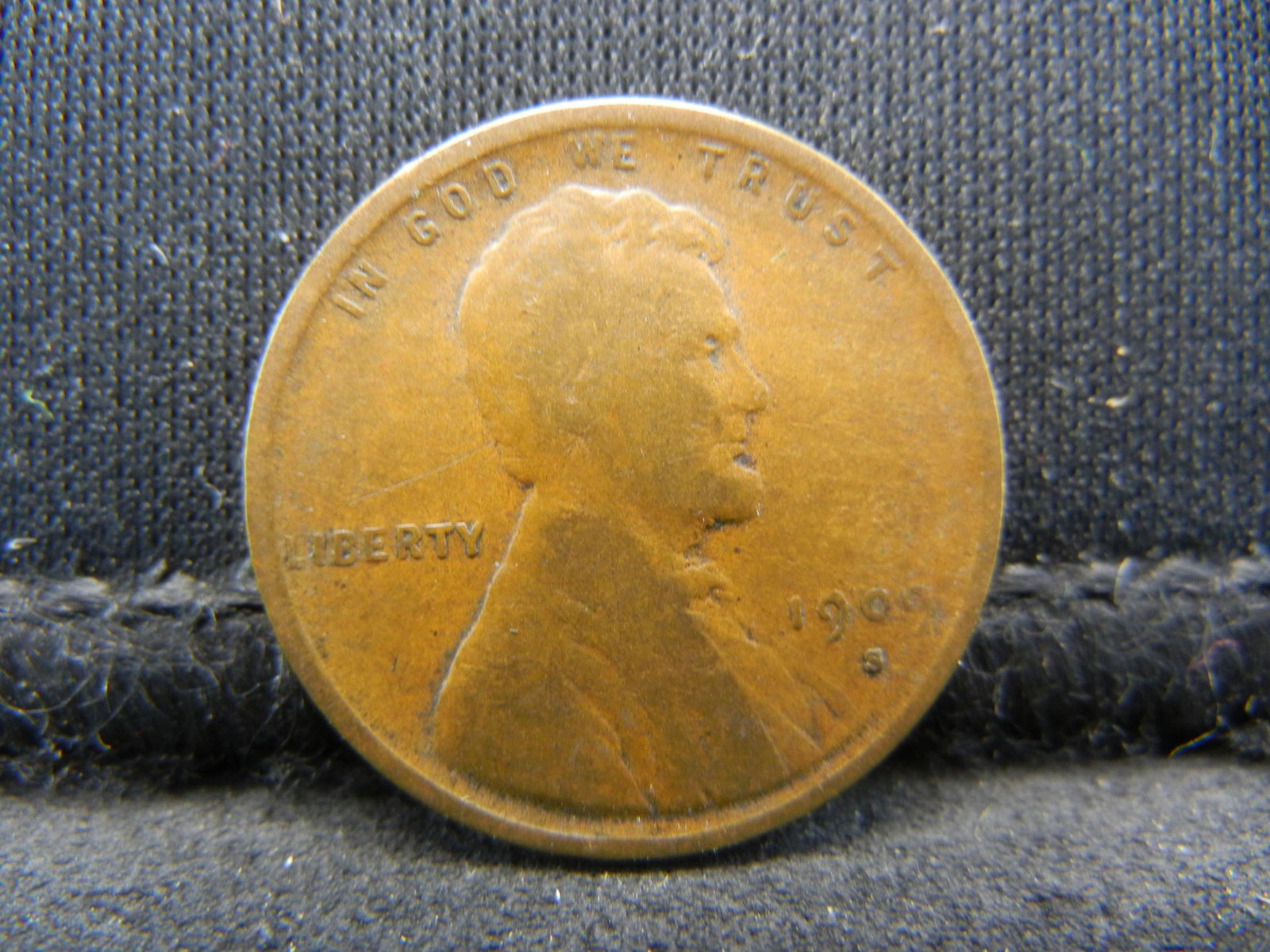 1909 S VDB Lincoln Cent Nice Mid Grade Coin Key Date (1 of 2)