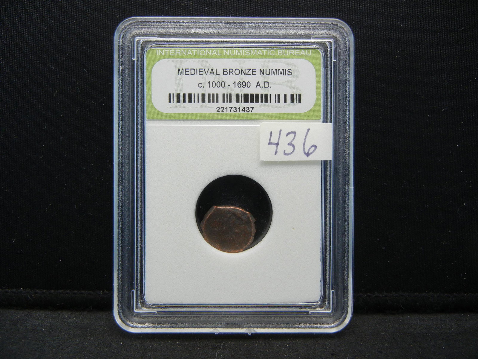 INB Medieval Bronze Nummis 1000-1690: INB Medieval Bronze Nummis 1000-1690