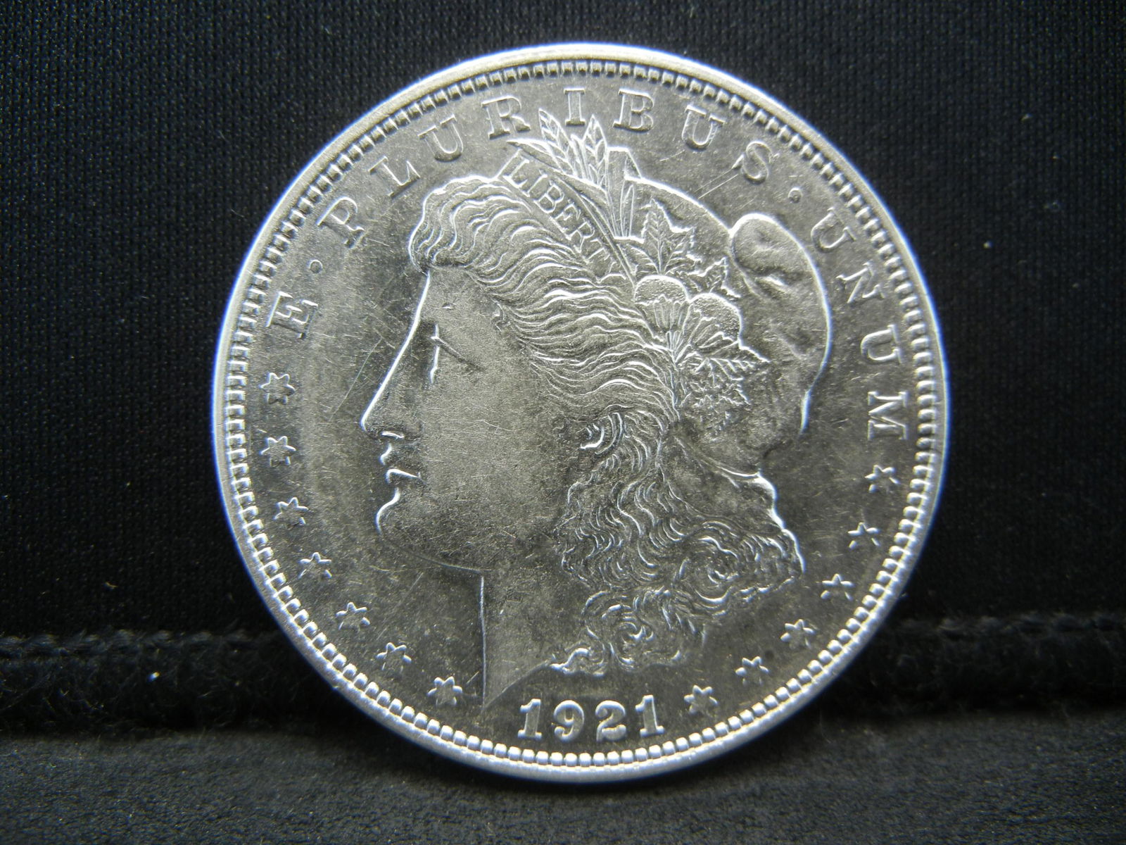 1921 D Morgan Dollar Higher Grade (1 of 2)