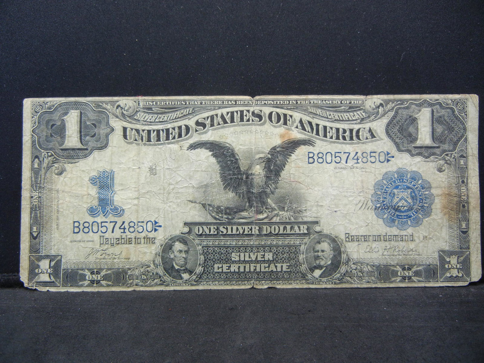 Rare 1899 Black Eagle Silver Certificate (1 of 3)