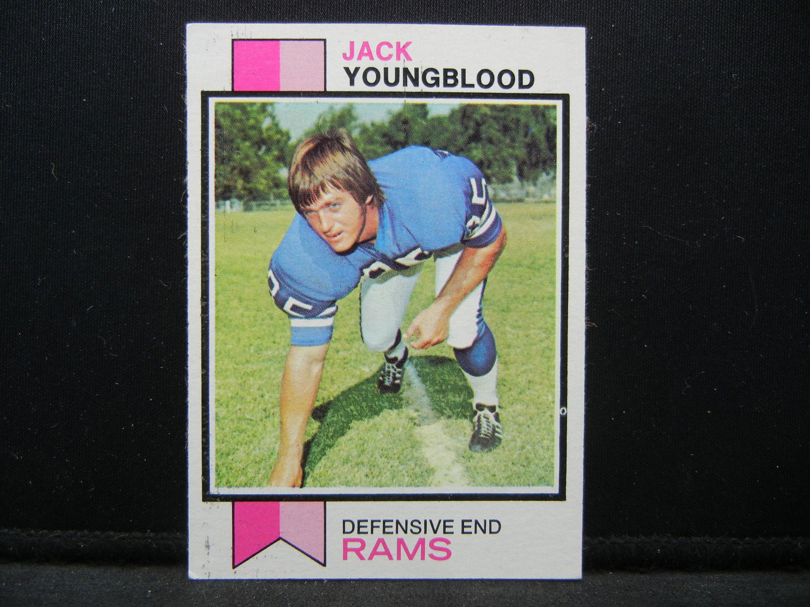 1973 Topps #343 Jack Youngblood Rookie Card (1 of 2)
