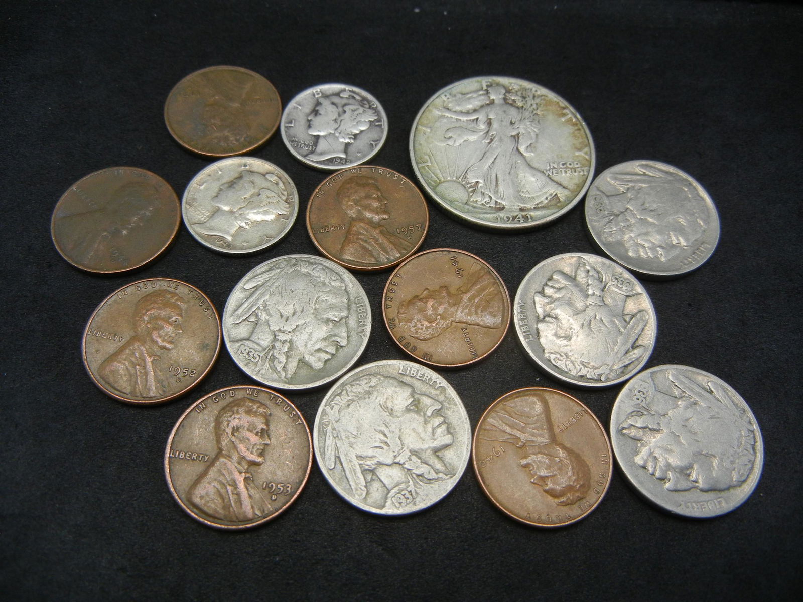Grab Bag Lot - (3) 90% Silver Coins- Walking Liberty (1 of 3)