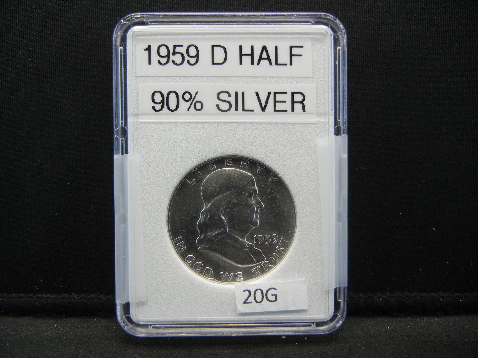 1959-D Franklin Half Dollar High Grade! (1 of 4)