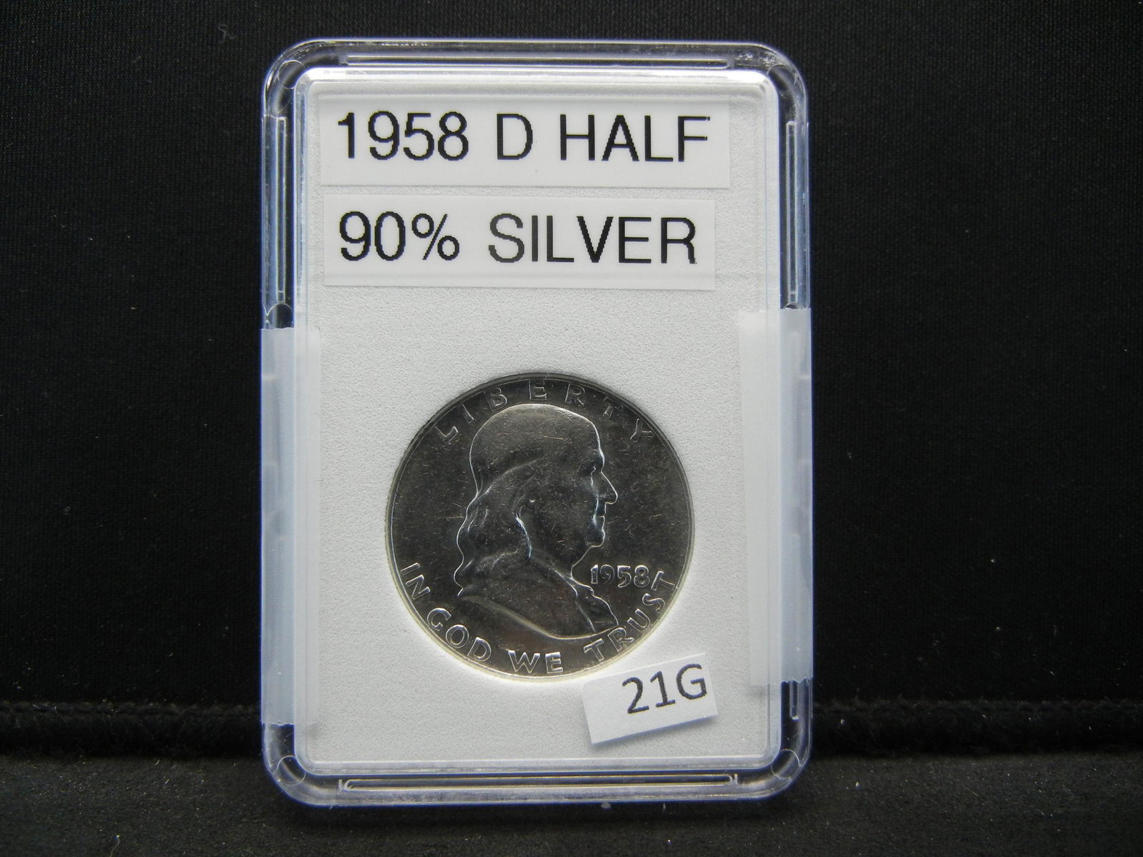 1958-D Franklin Half Dollar High Grade! (1 of 4)