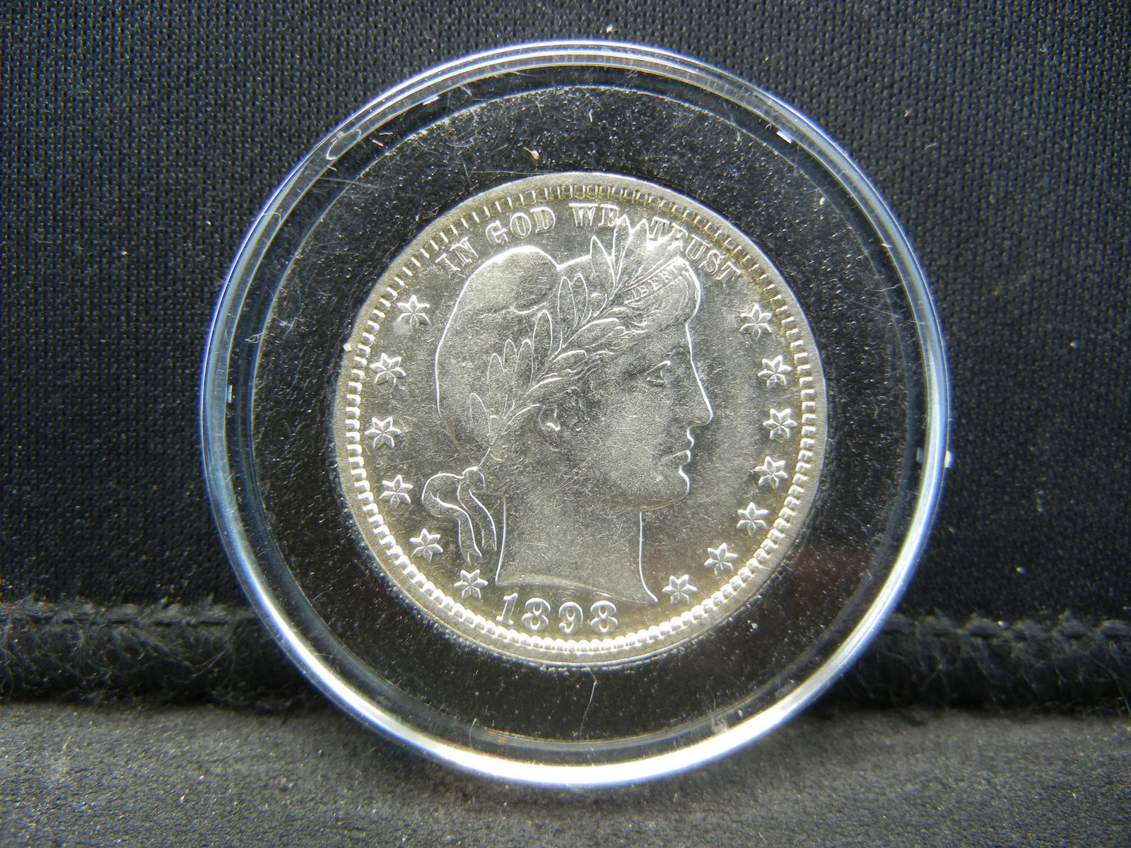 1898 Barber Quarter. MS62. (1 of 2)