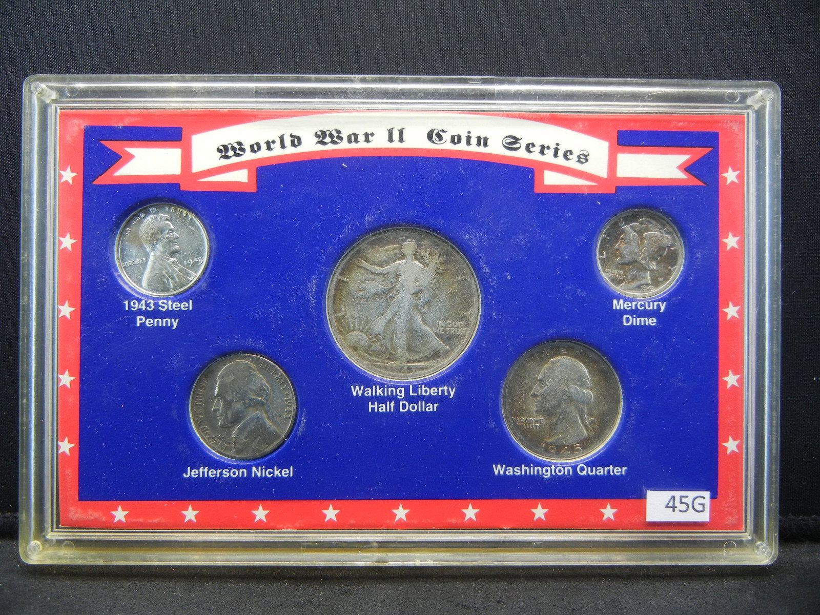 World War II Coin Series Set (Contains 4 Silver Coins) (1 of 2)