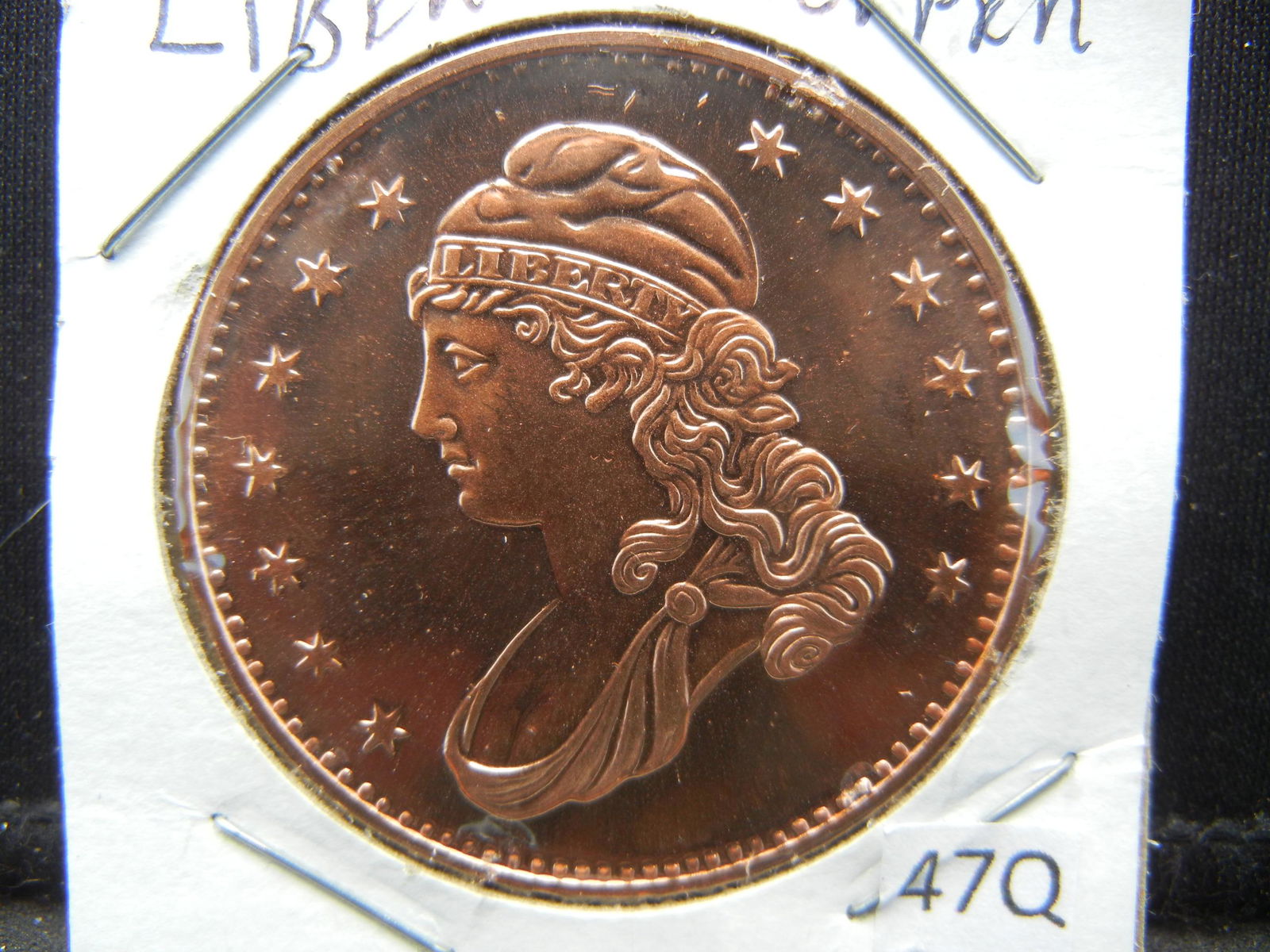 Copper Round .999 Liberty Bust (1 of 3)