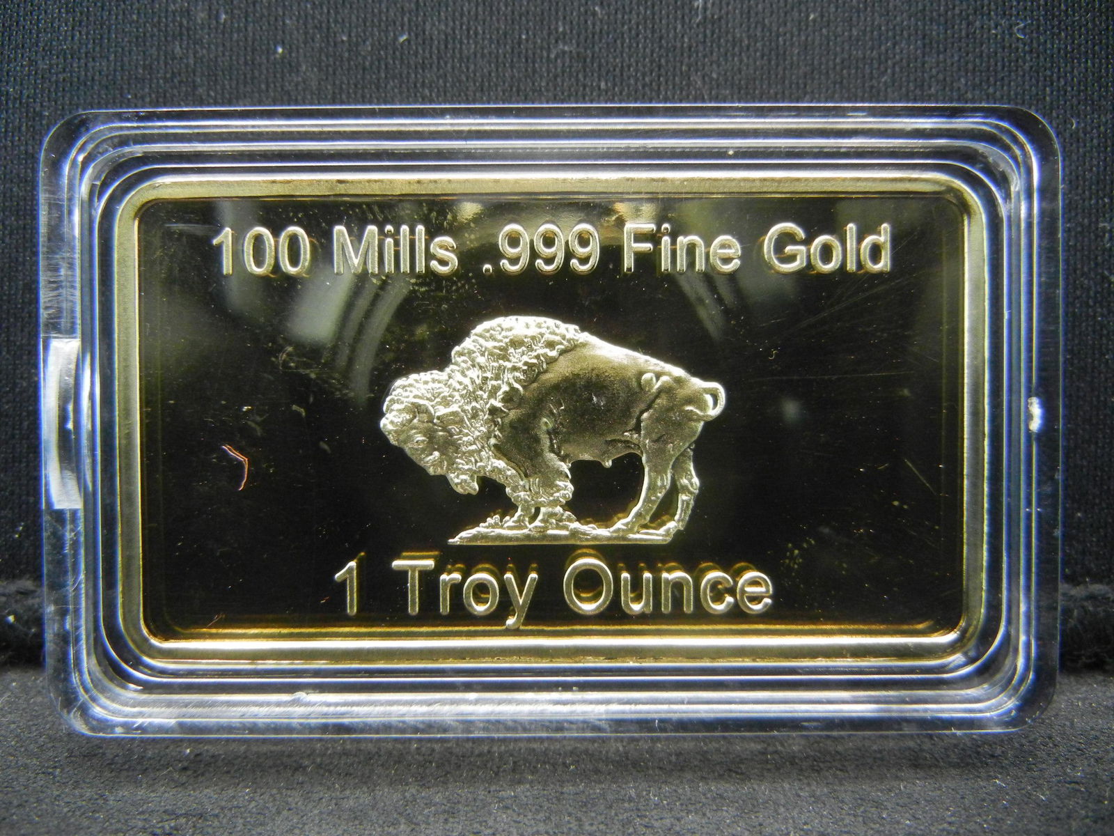 CLAD (GOLD-BUFFALO/100 MILLS), PROOF, Clad: CLAD (GOLD-BUFFALO/100 MILLS), PROOF, Clad