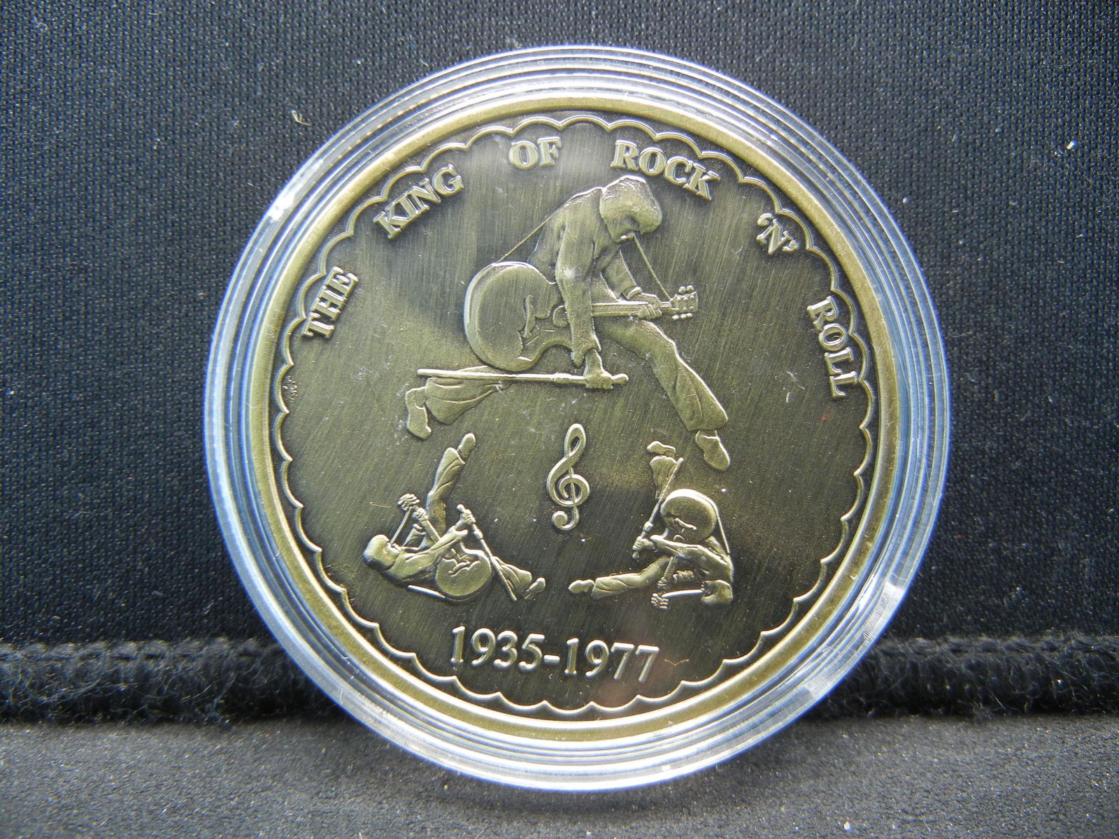 (ELVIS PRESLEY/THE KING), PROOF (1 of 2)