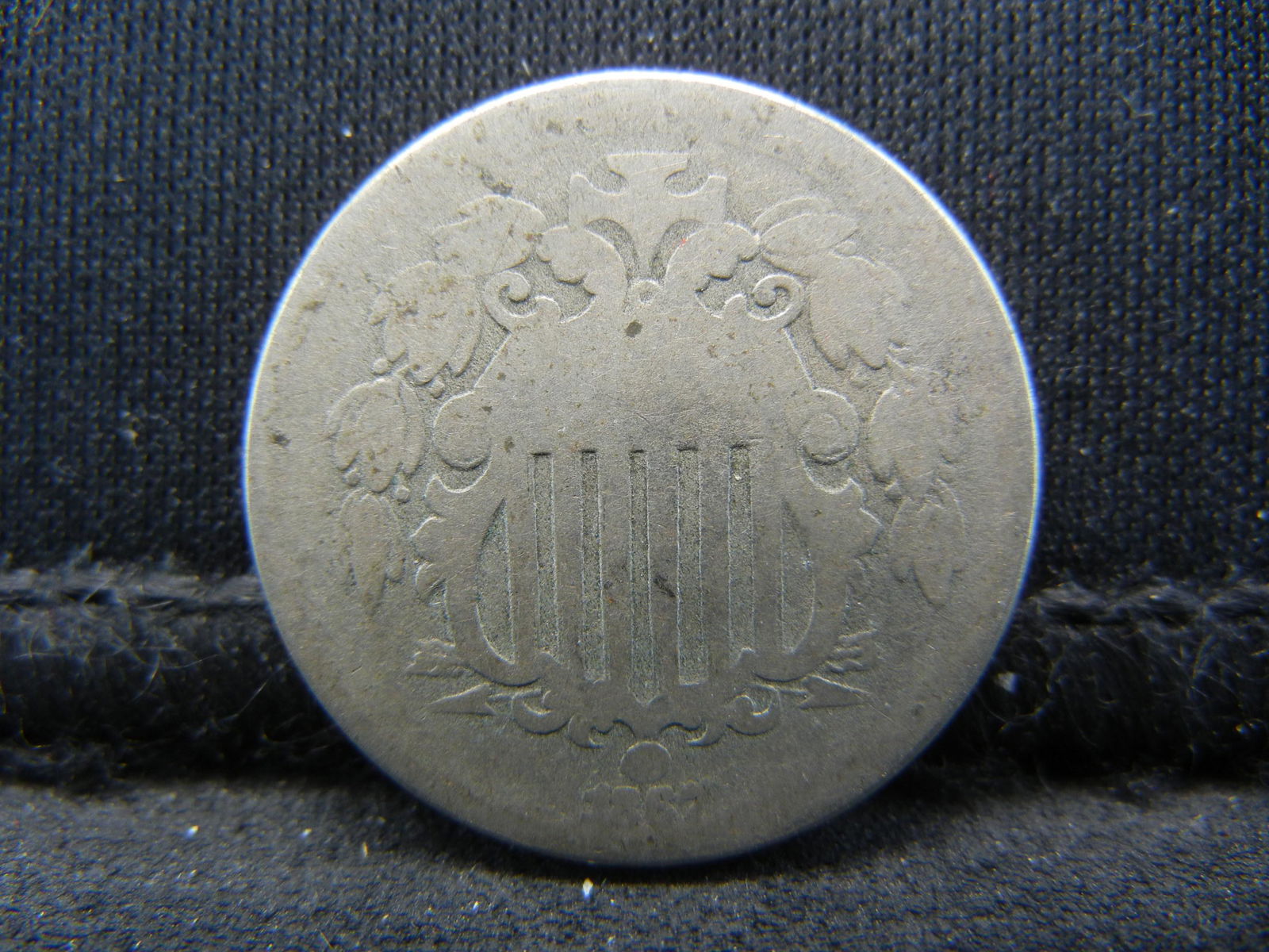 1867 Rays Shield Nickel (1 of 2)