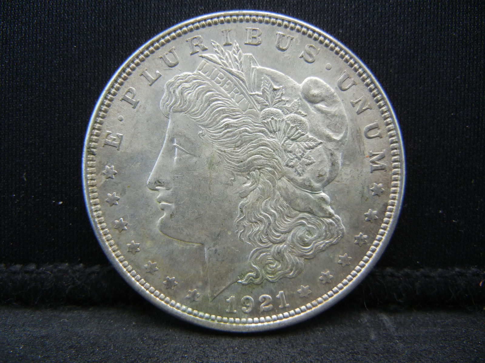 Higher grade 1921 Morgan Dollar (1 of 2)