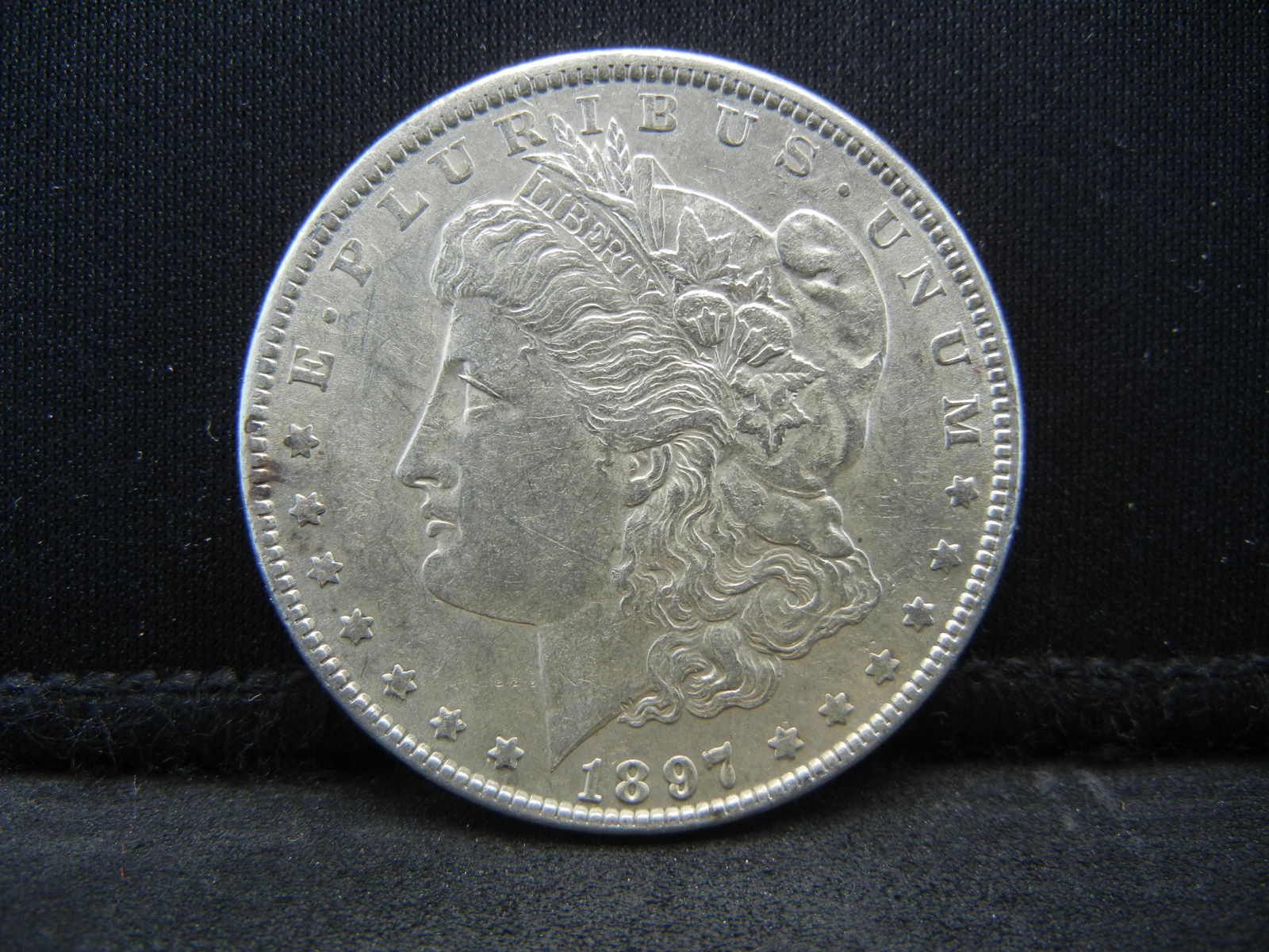 1897 Morgan Dollar AU/BU Better Date (1 of 2)