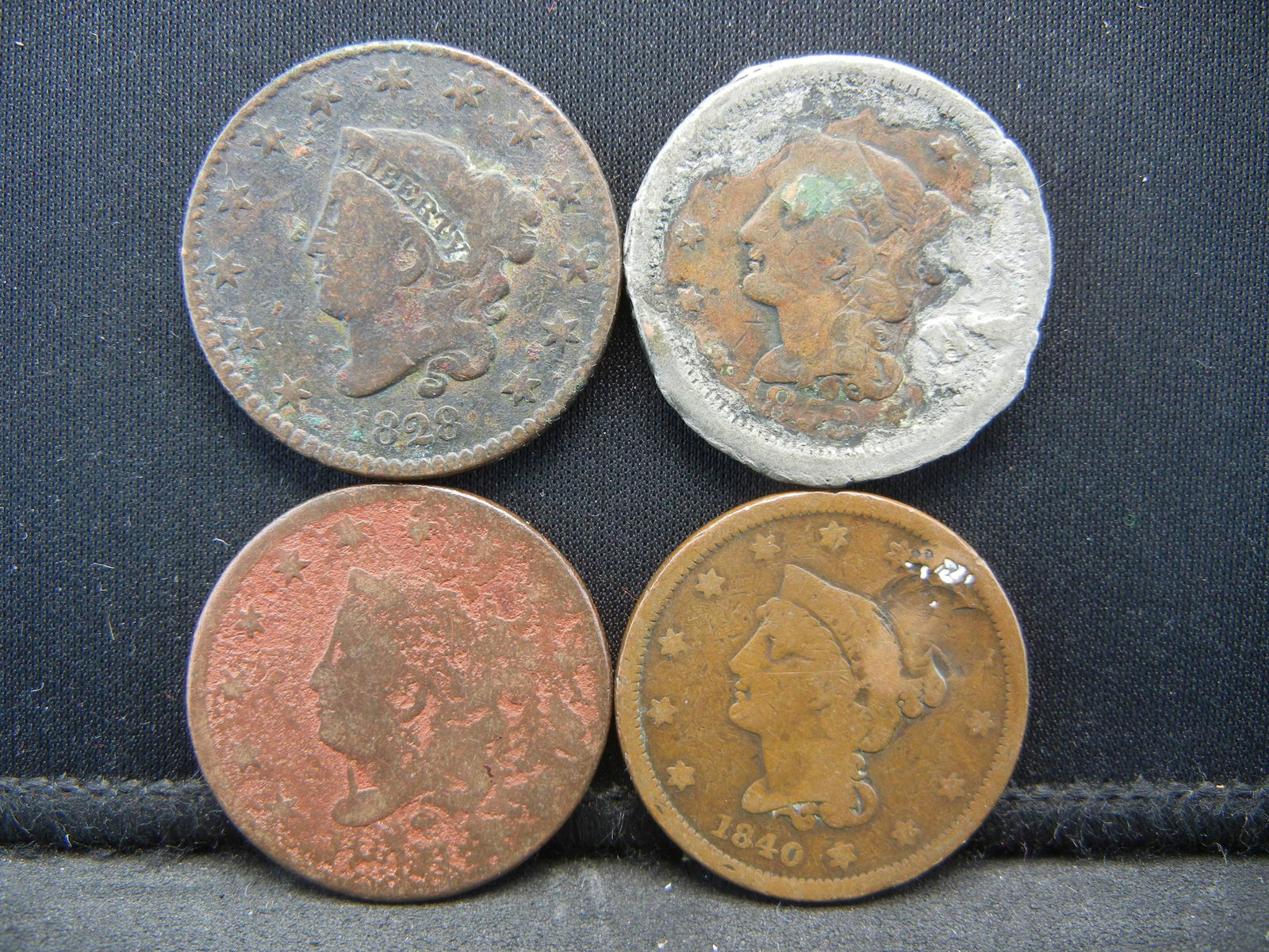 4 - Cull United States Large Cents - Readable Dates (1 of 2)