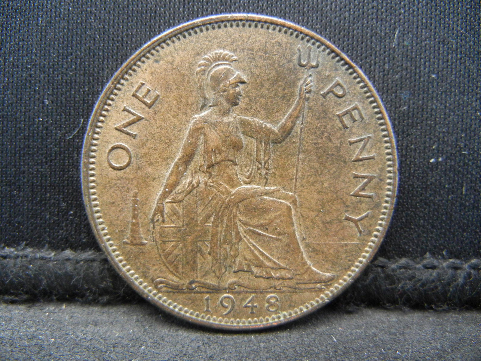 1948 Great Britain Large Penny Uncirculated: 1948 Great Britain Large Penny Uncirculated
