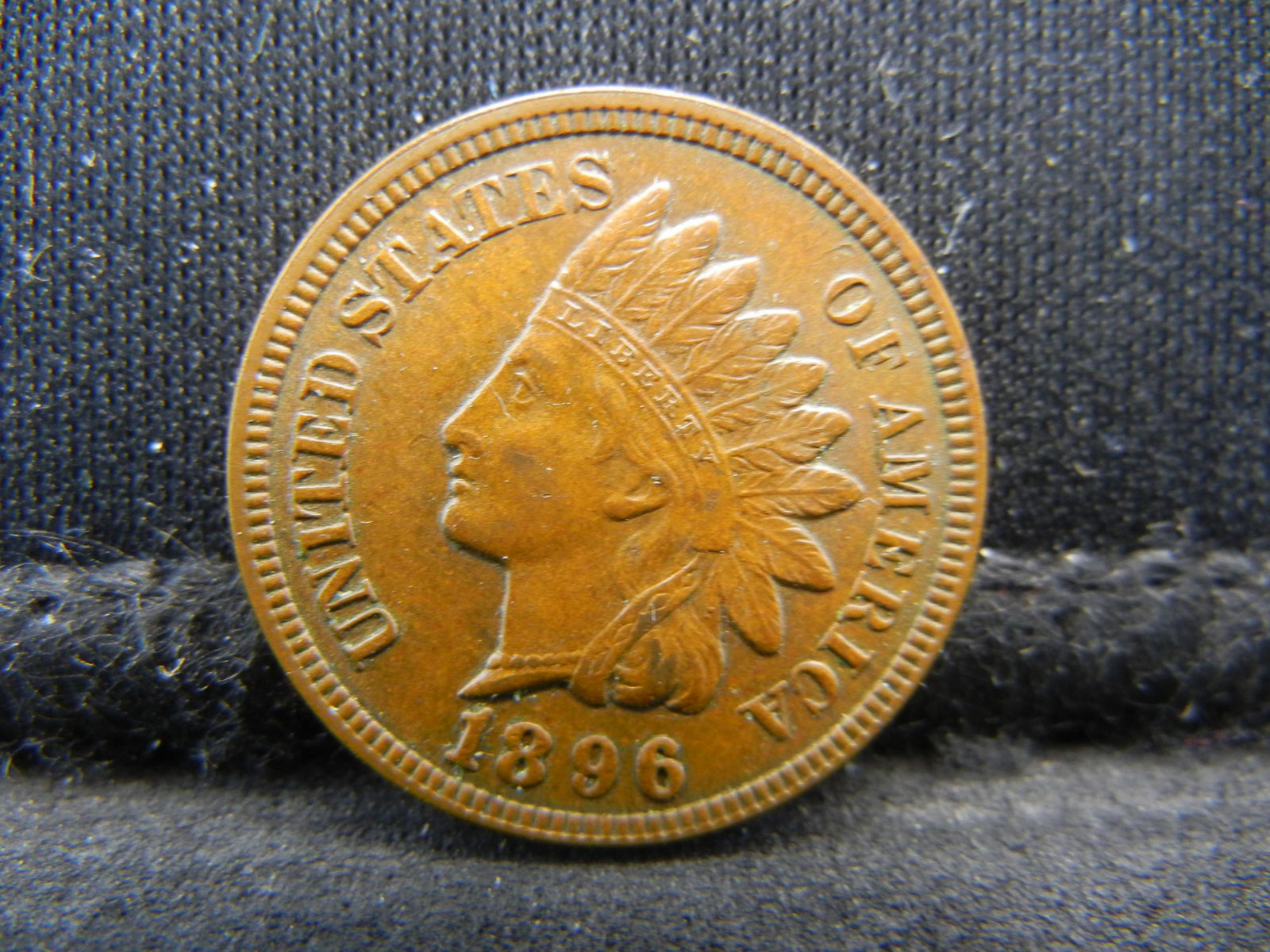 High Grade 1896 Indian Cent Nice Color (1 of 2)