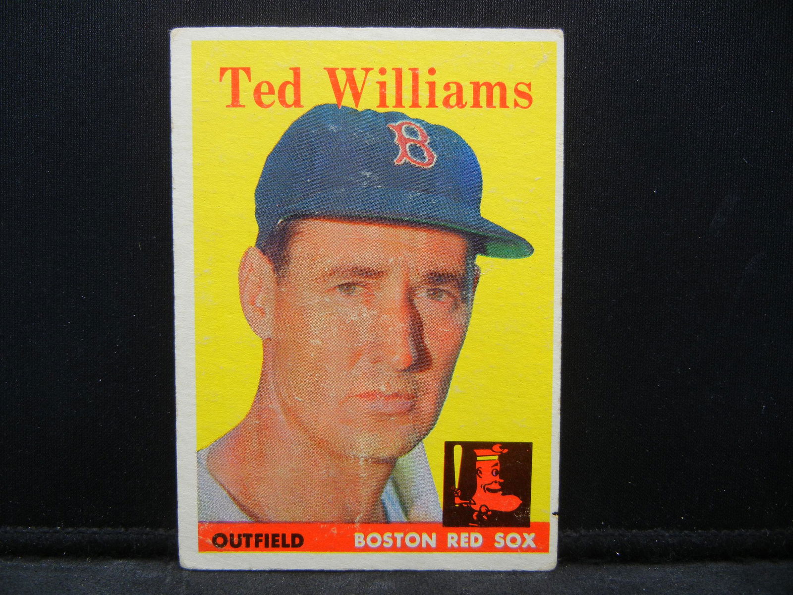 1958 Topps Ted Williams #1 HOF (1 of 2)