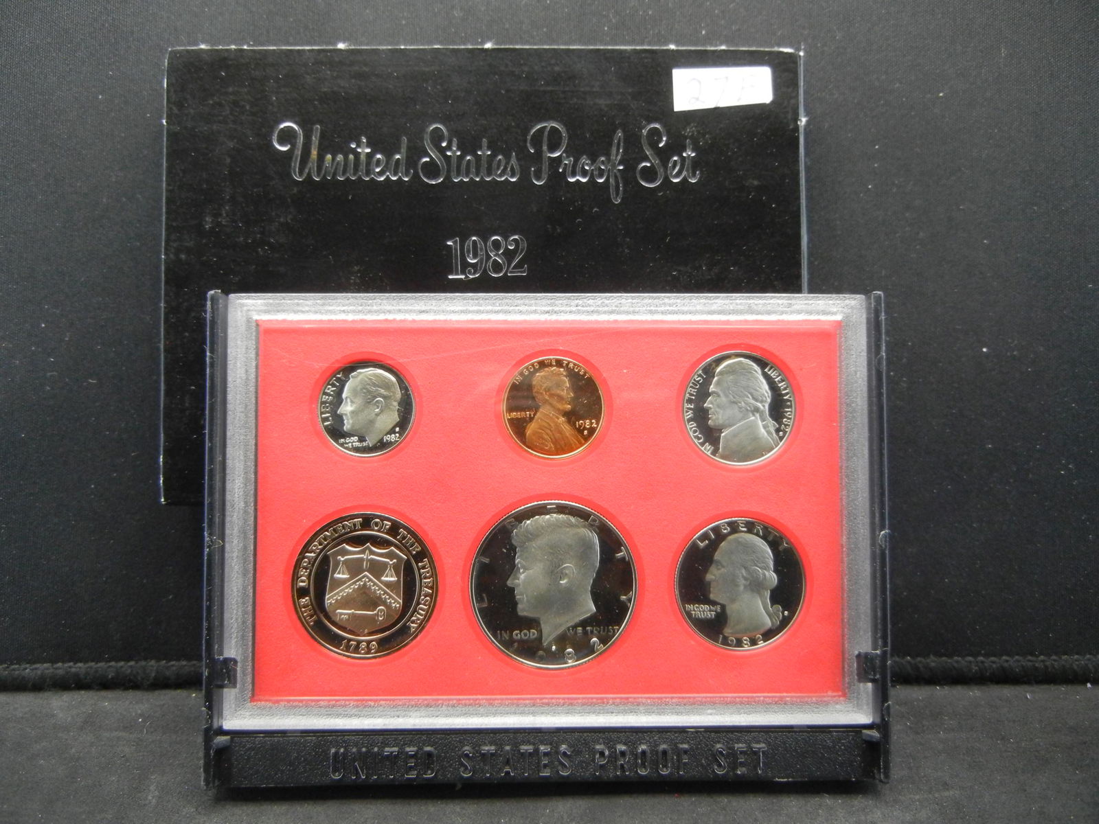 1982 S US Mint Proof Year Set (1 of 3)