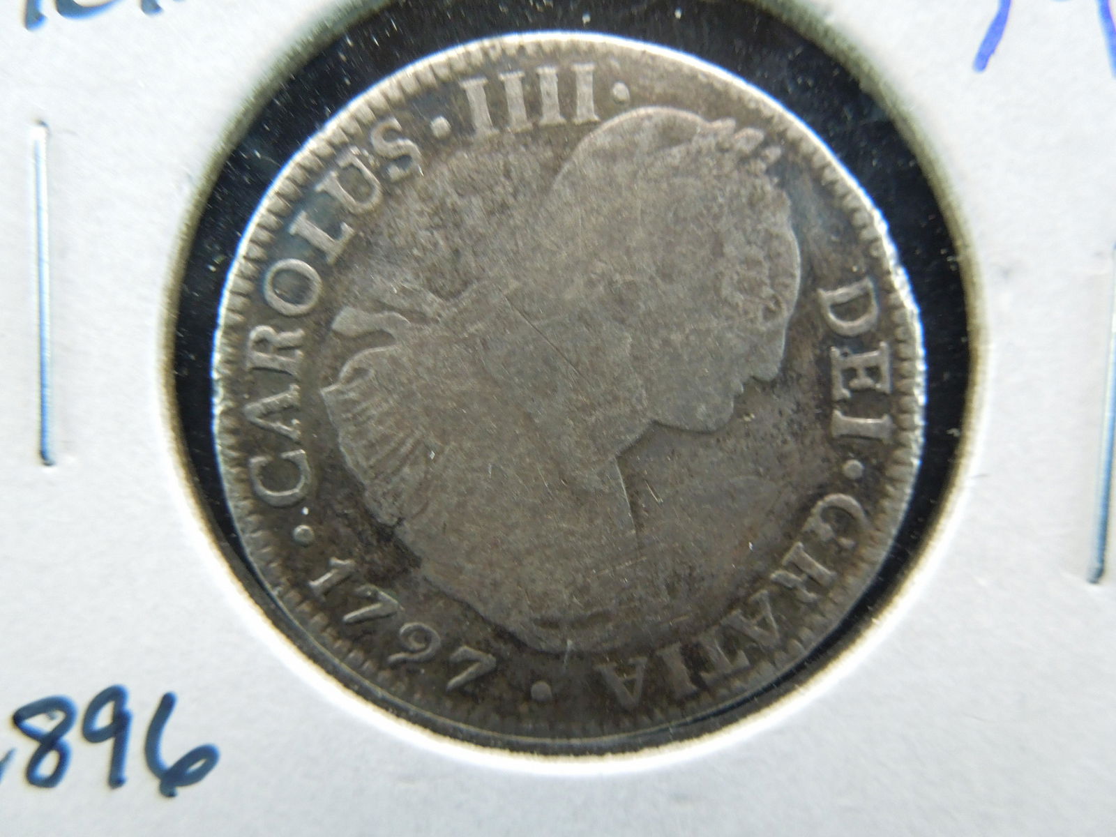 1797 Spanish colonies - Mexico 2 reals coin (1 of 2)