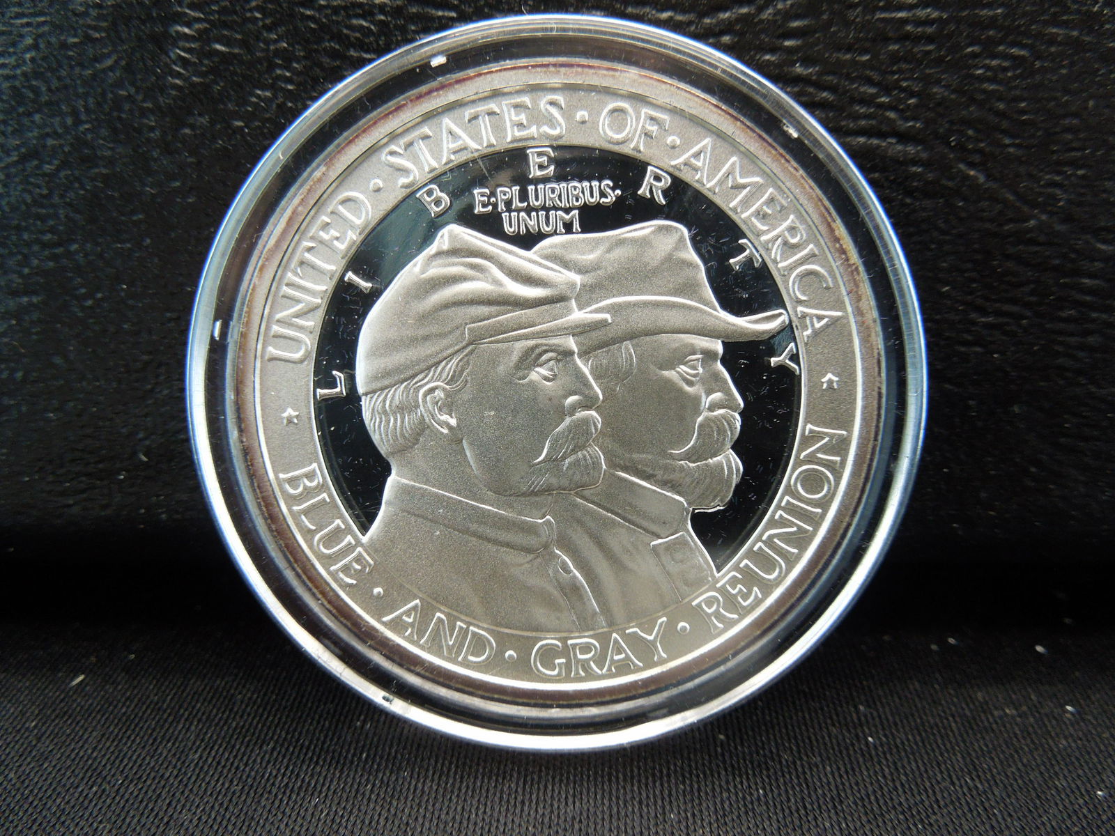 sterling silver  25th anniversary medal copy coin (1 of 3)