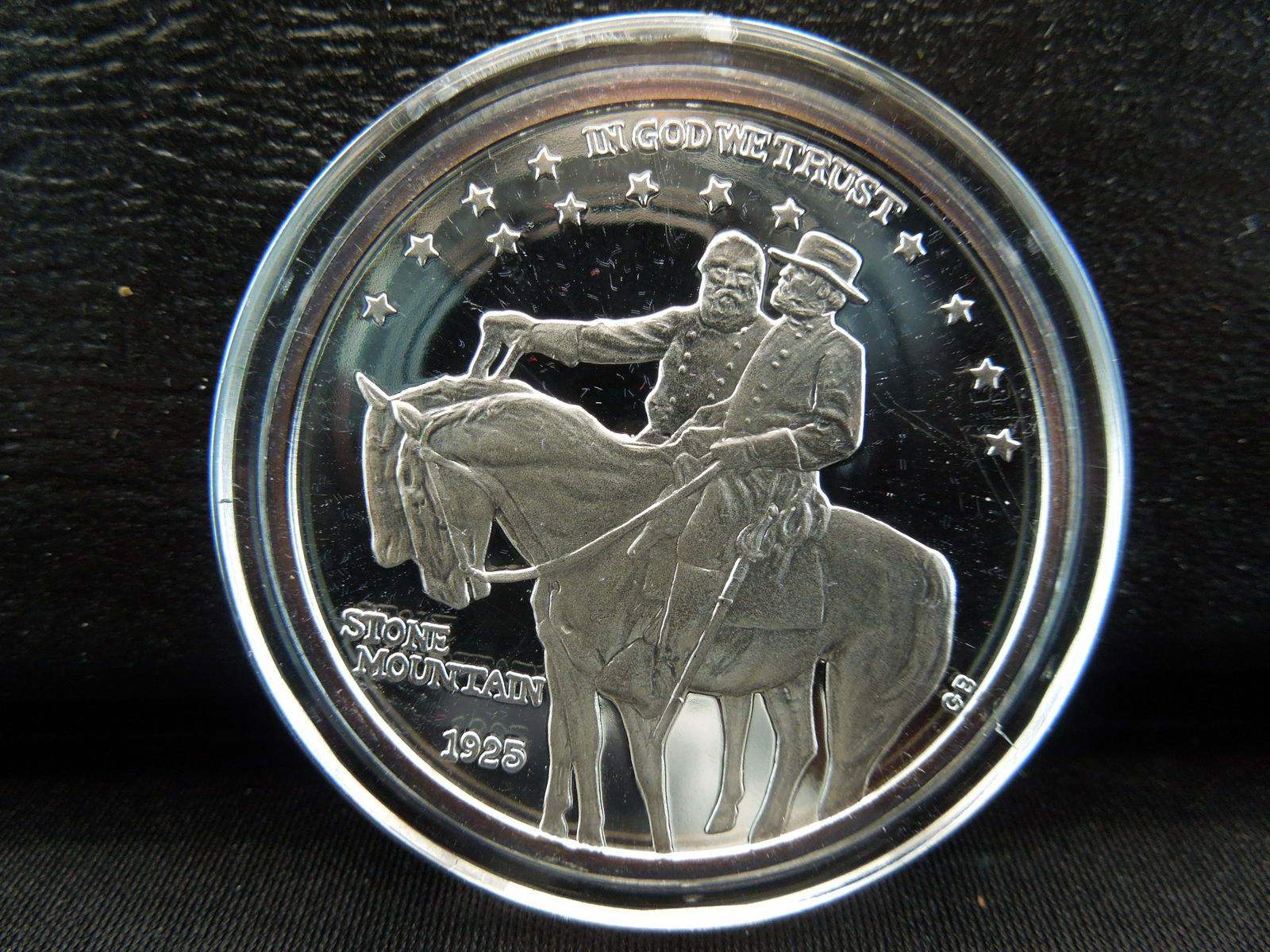 sterling silver copy coin of the stone mountain (1 of 3)