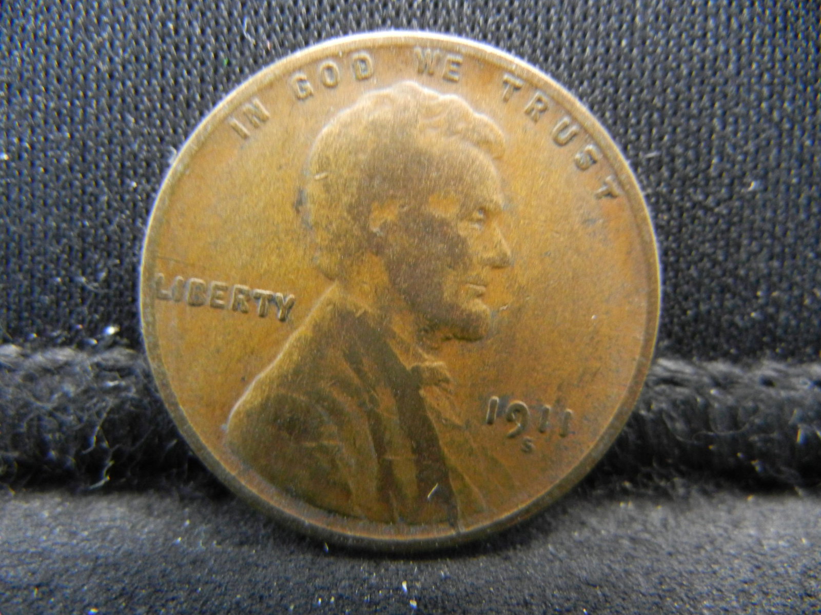 1911-S Key Date Lincoln Cent. (1 of 2)