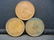 3 Canada George V Cents Dated 1920 1929 1933. - 2