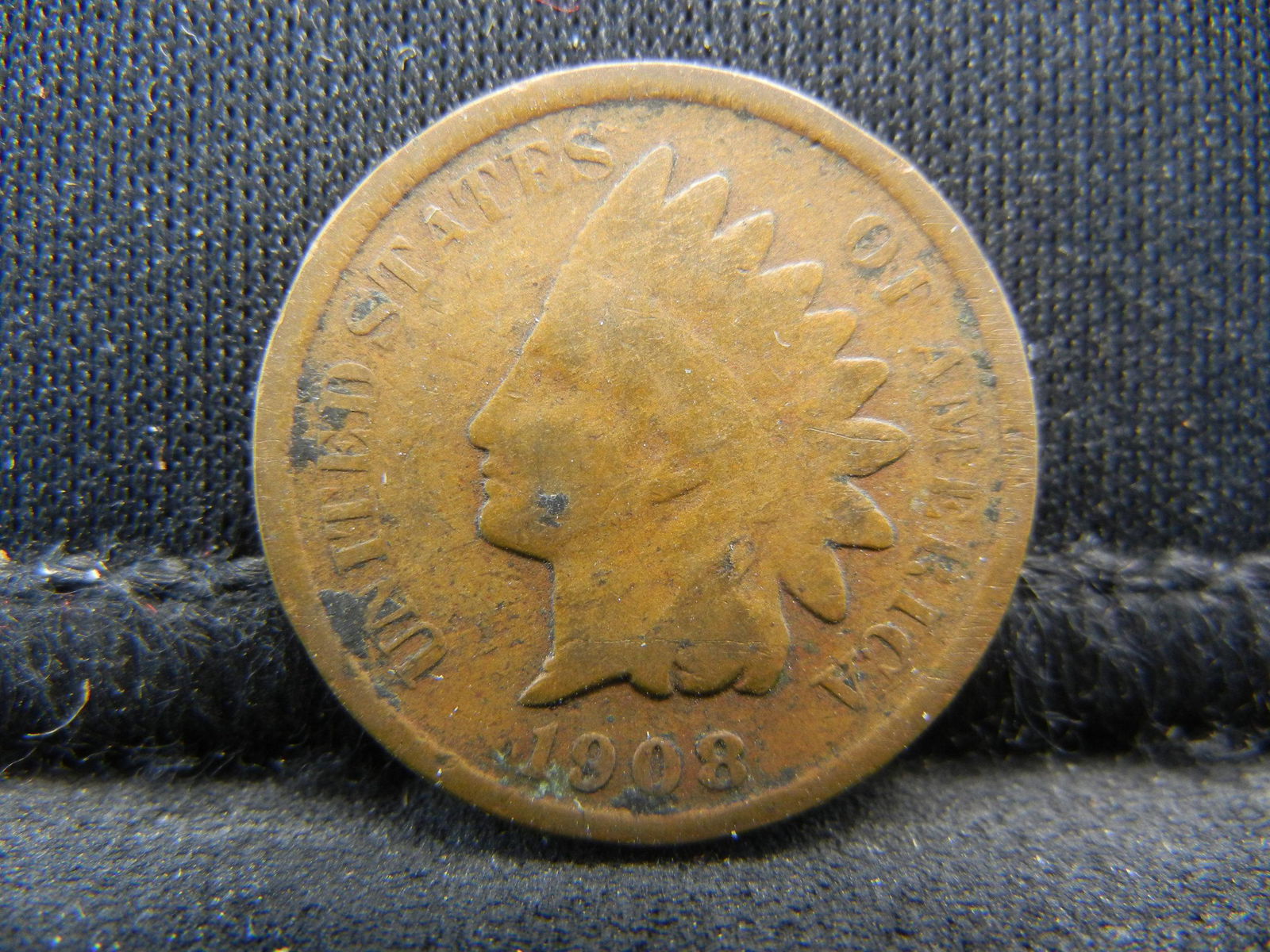 1908-S Key Date Indian Head Cent. (1 of 2)