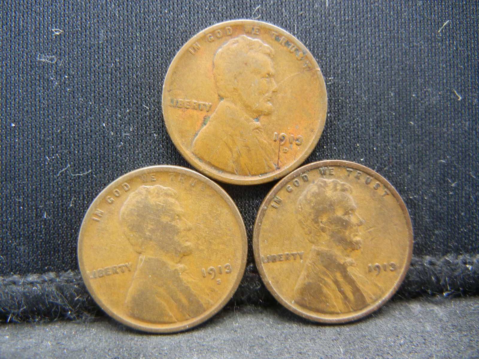 1913 PDS Wheat Cents (1 of 2)