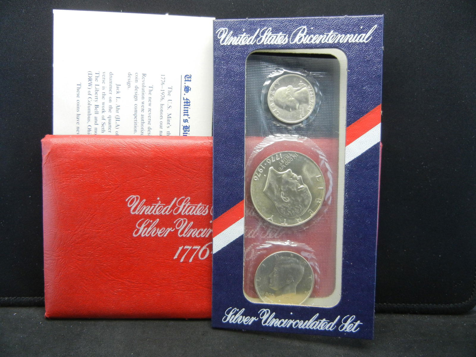 1976 United States Silver Bicentennial 3-Coin Mint Set (1 of 4)