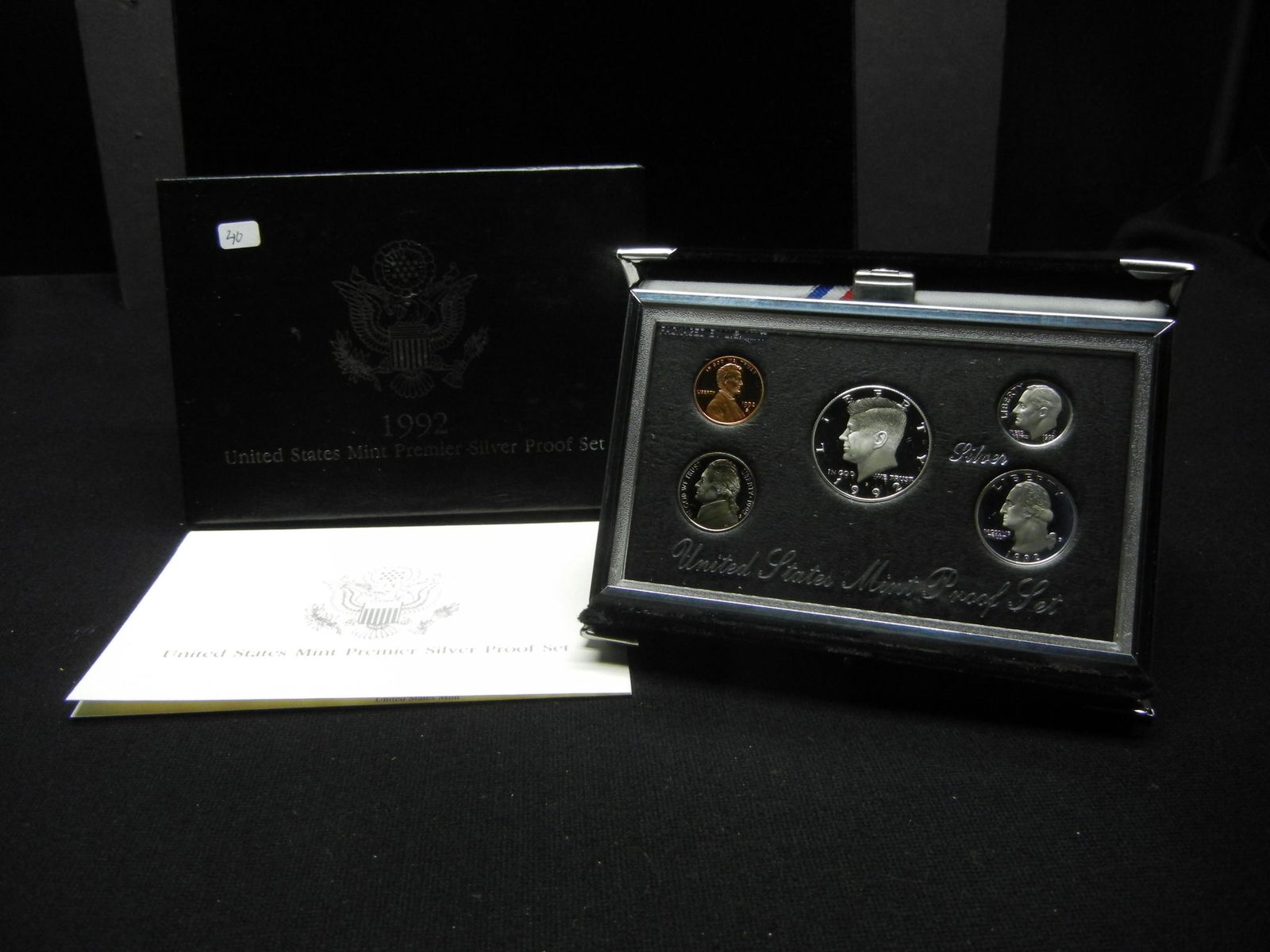 1992-S Premier Silver Proof Set in original box. (1 of 4)