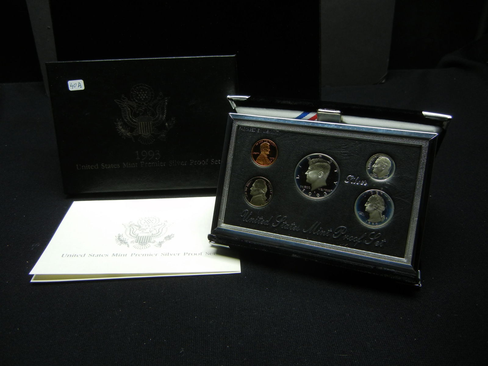 1993-S Premier Silver Proof Set in original box. (1 of 4)