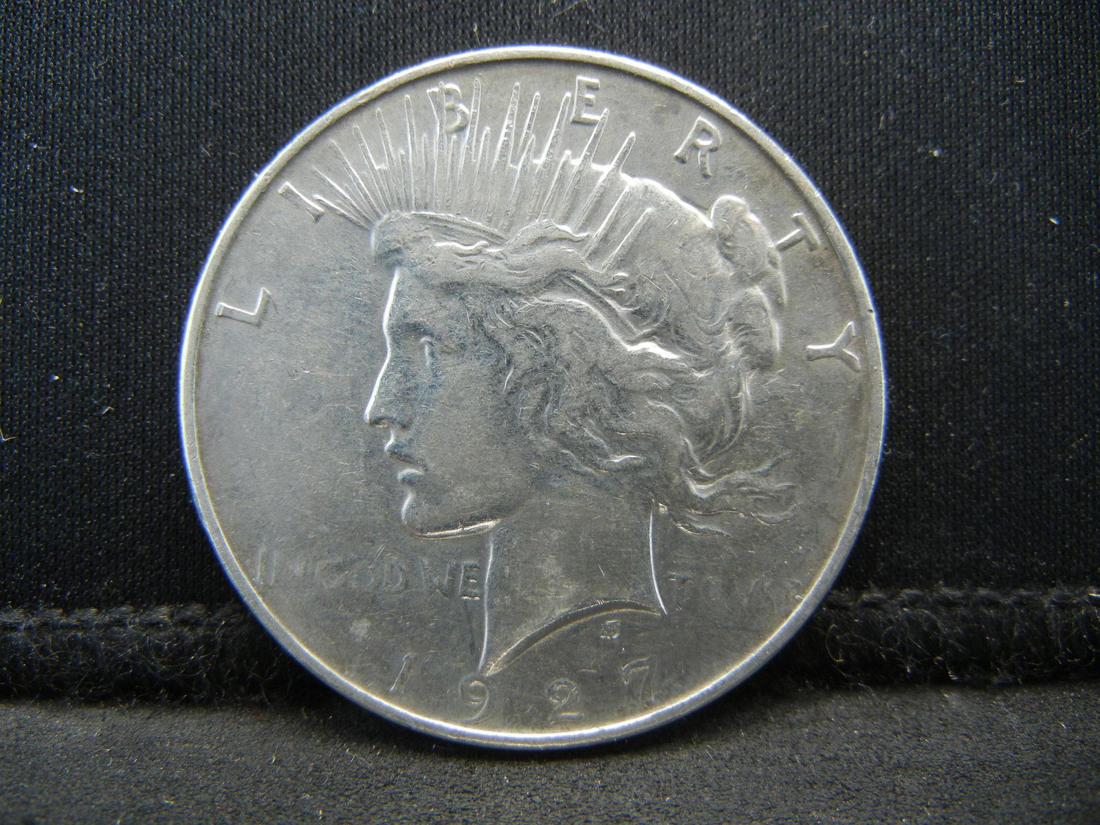 1927 D Peace Dollar Higher Grade Better Date (1 of 2)