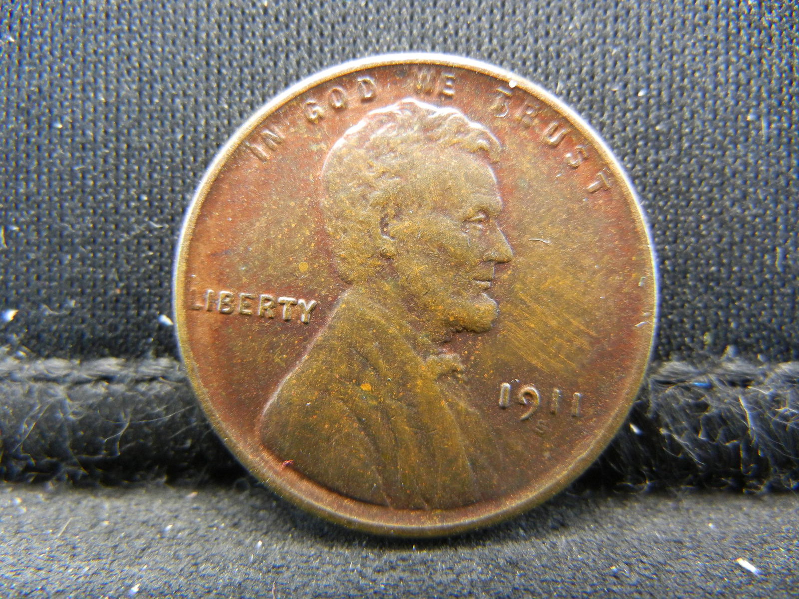 1911 S Lincoln Cent AU/BU Key Date (1 of 2)