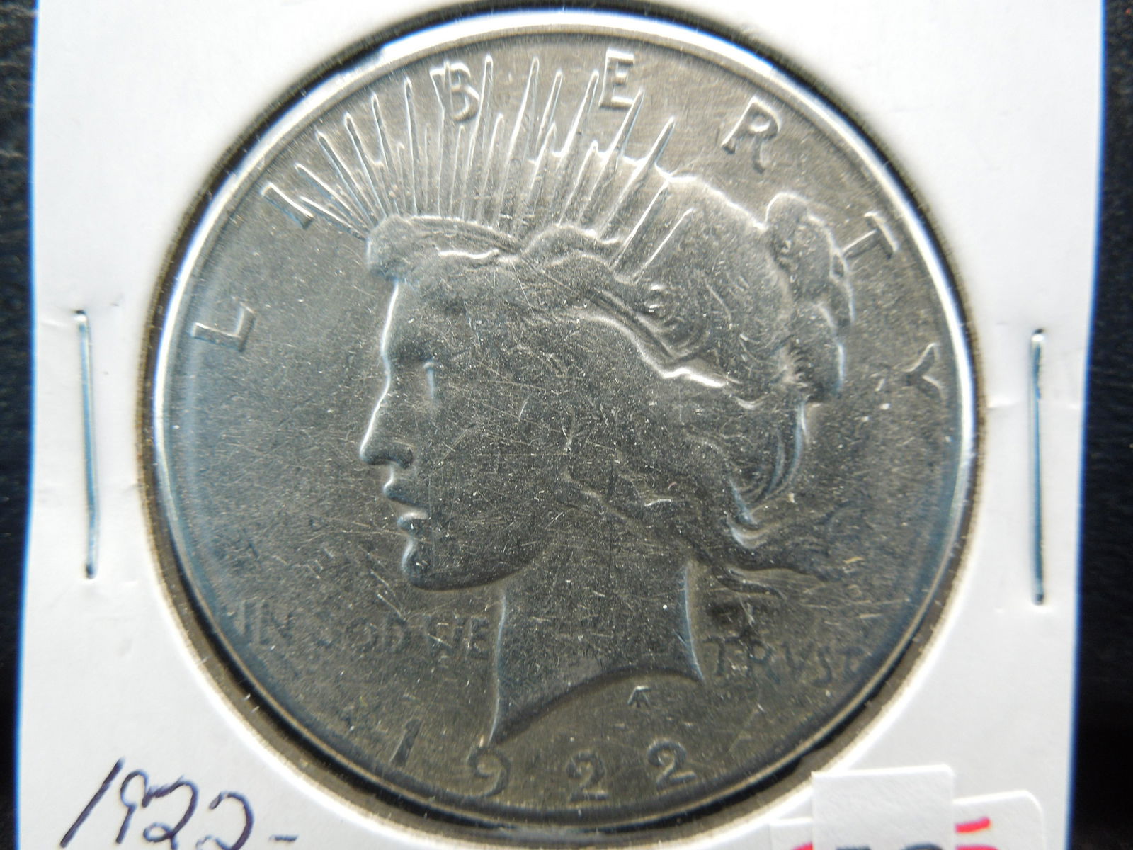 1922-S Silver Peace Dollar - 90% Silver HIGH GRADE (1 of 3)