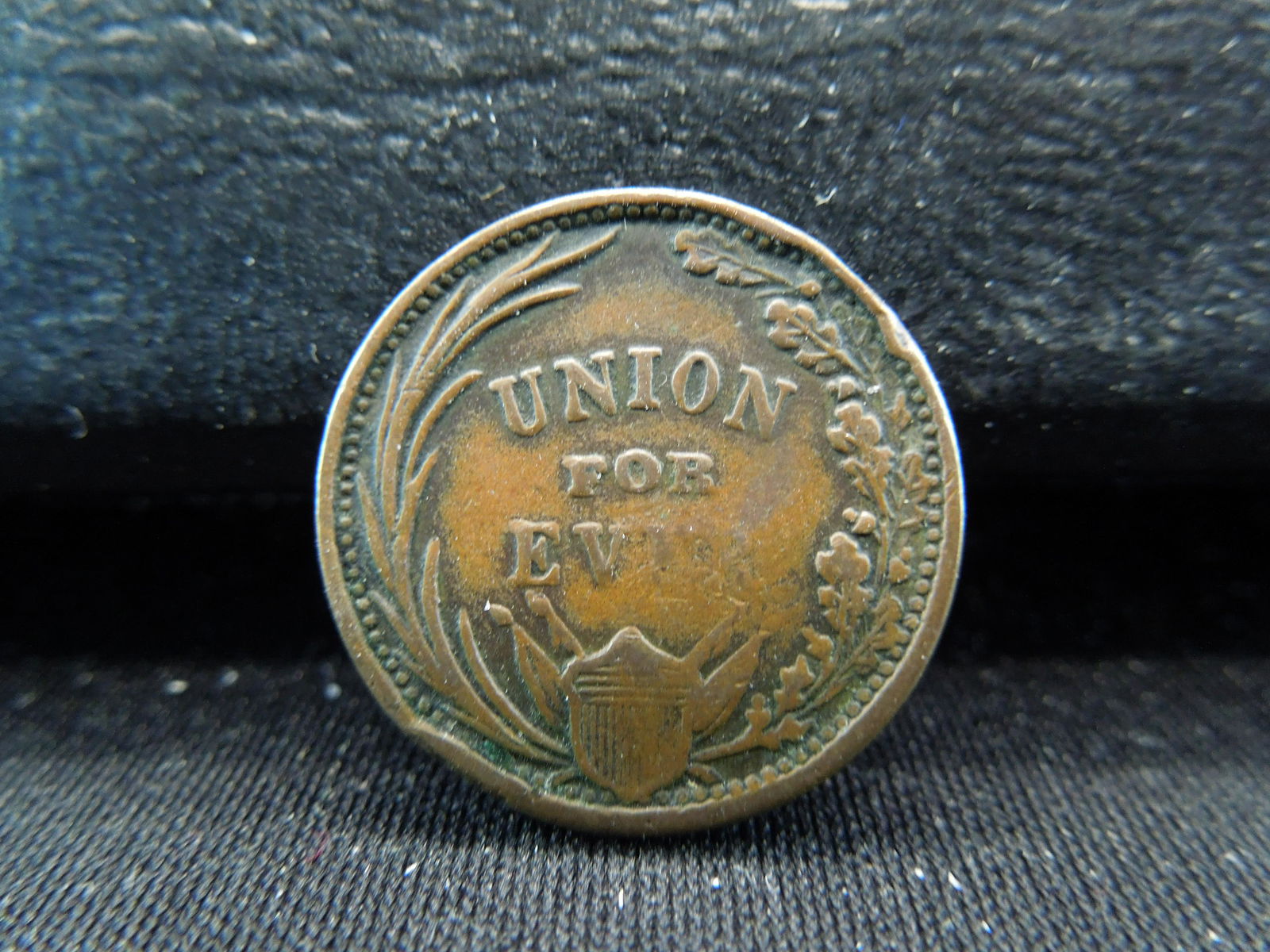 1863 Civil War Token "Union For Ever" (1 of 2)
