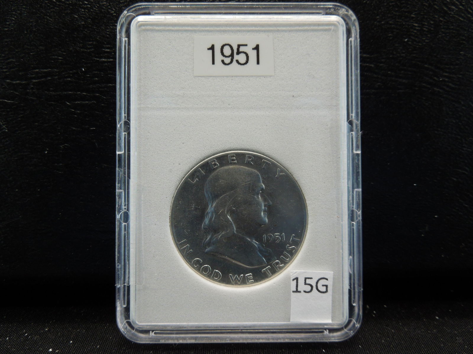 1951 Franklin Half Dollar - 90% Silver- HIGH GRADE (1 of 3)