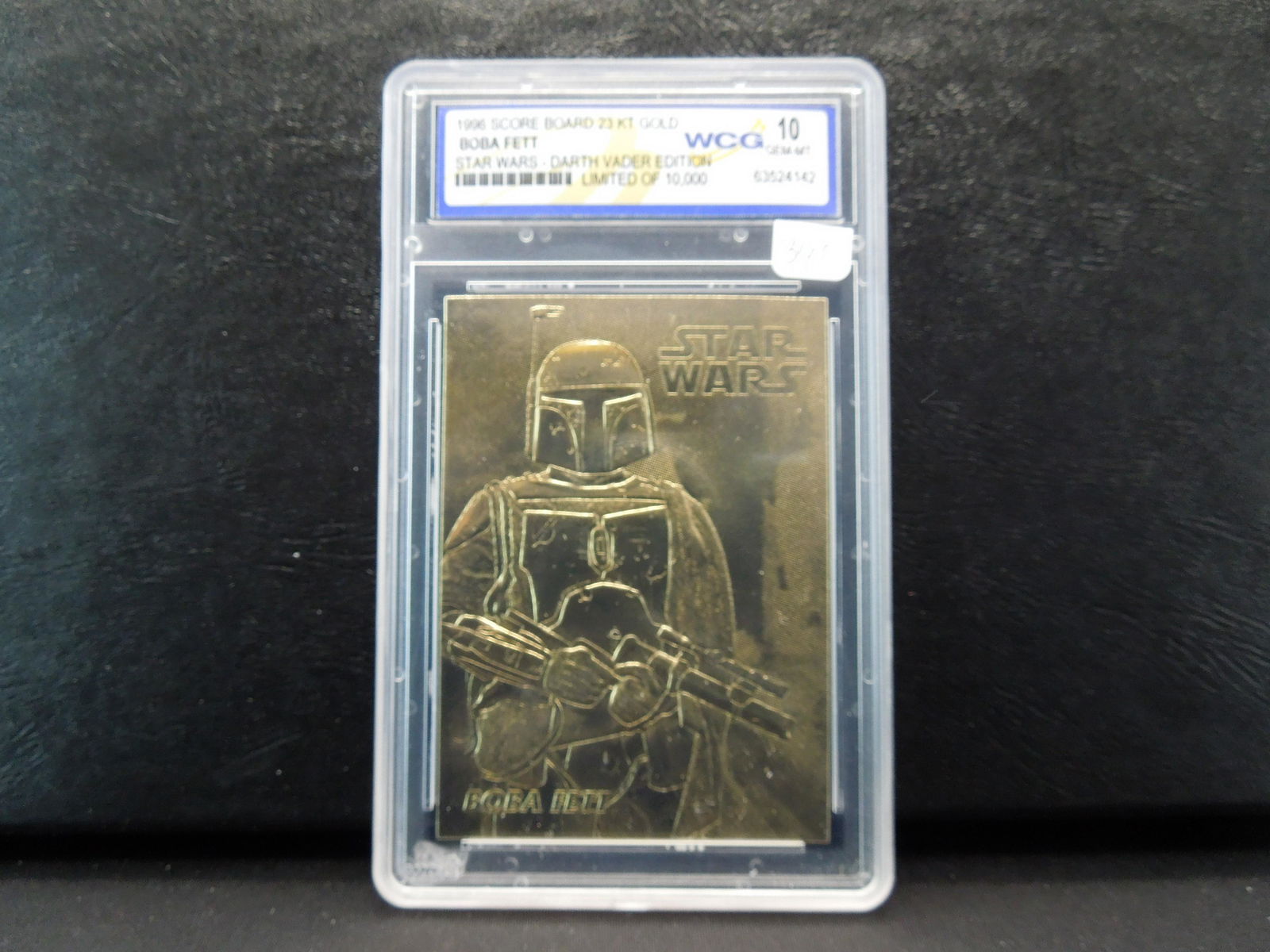 STAR WARS "BOBA FETT/DARTH VADER EDITION", 23K GOLD, (1 of 3)