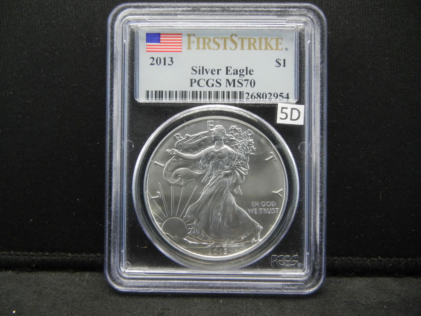 2013 American Silver Eagle PCGS First Strike MS70 (1 of 4)
