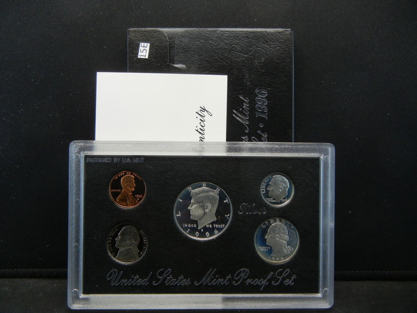1996 US Mint Silver Proof Set (1 of 4)