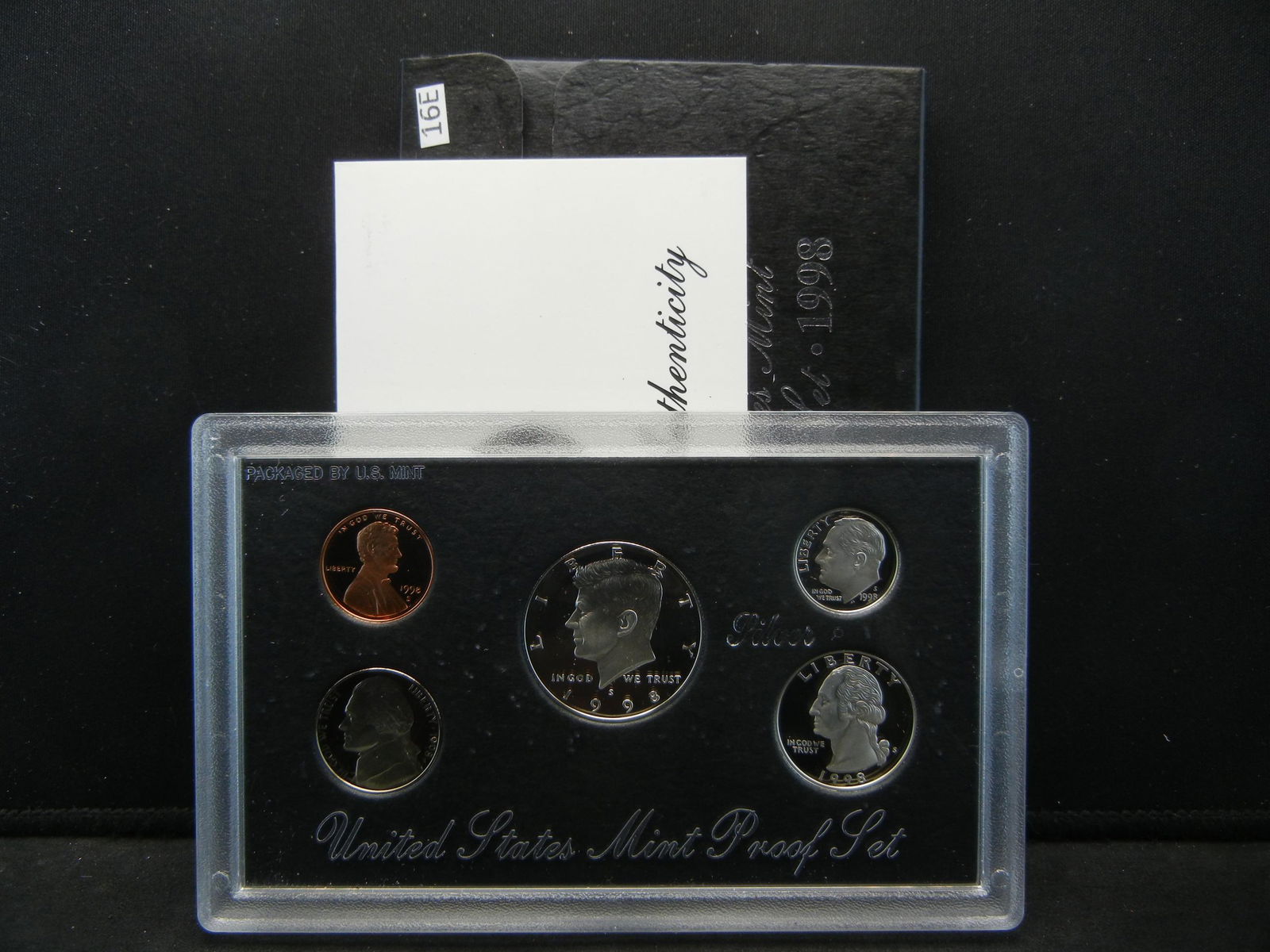1998 US Mint Silver Proof Set (1 of 4)