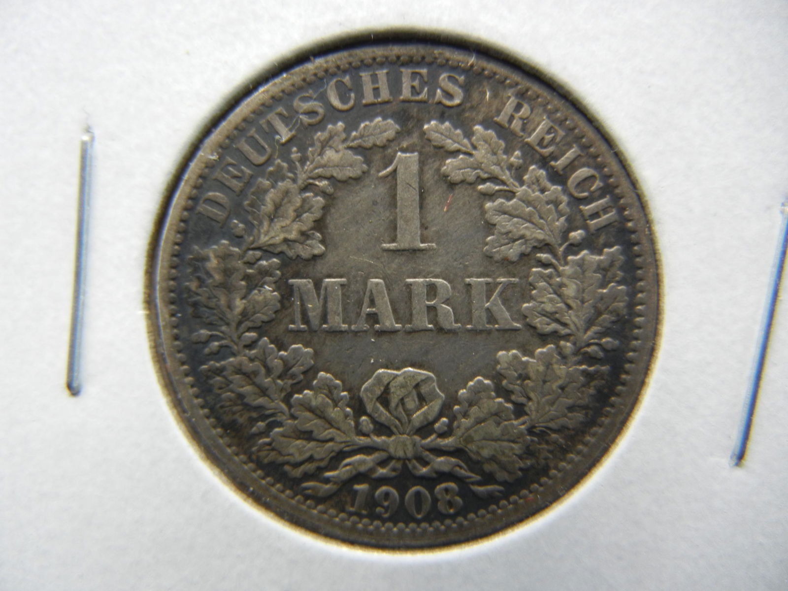 1908 Silver German Mark. Berlin mint (1 of 3)