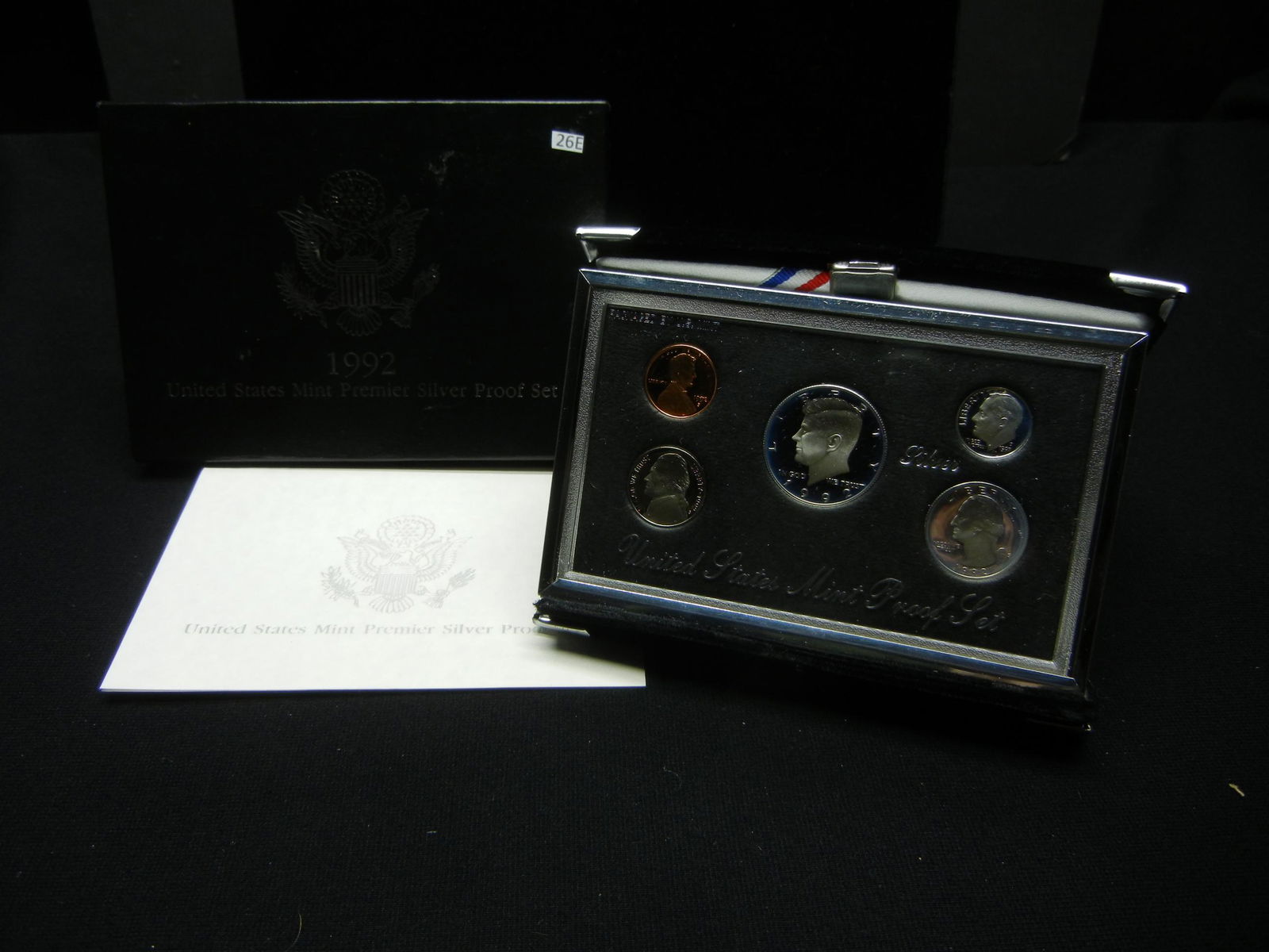 1992 US Mint Premier Silver Proof Set (1 of 4)