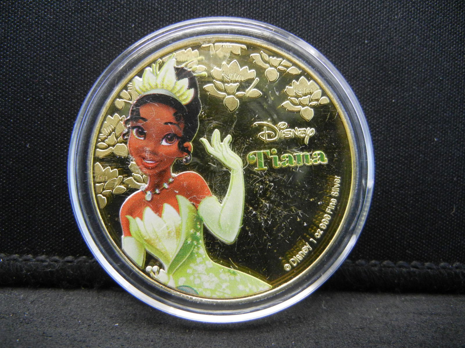 2017 Walt Disney -Tiana  1 oz.   Round,New Zealand (1 of 2)