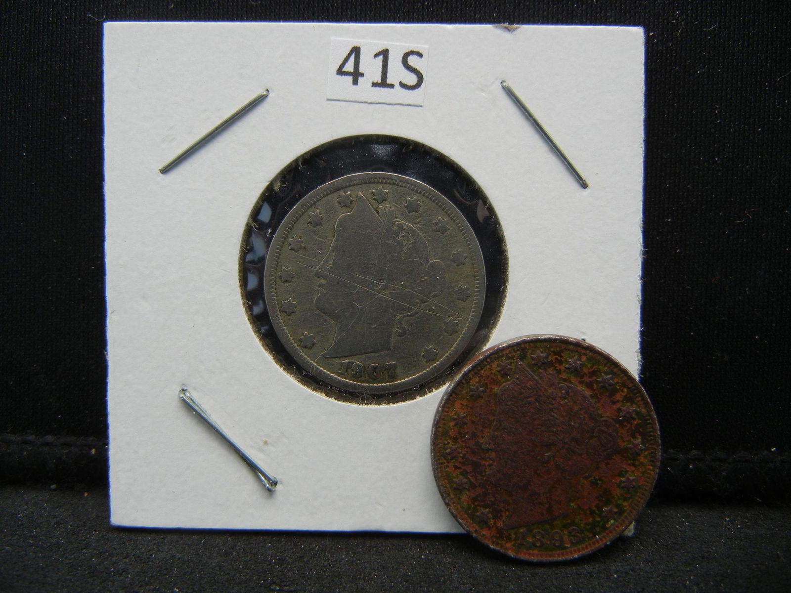 1893 1907 V Nickels (1 of 3)