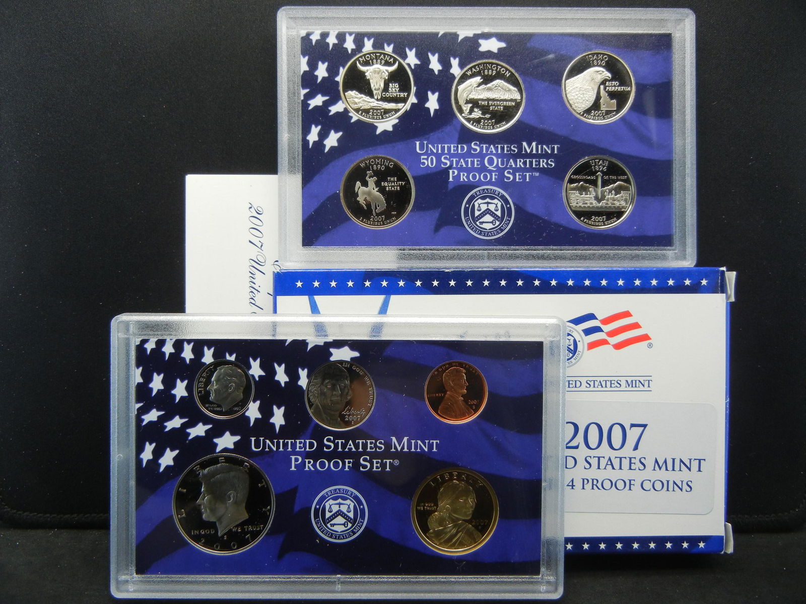 2007-S Clad Proof Set.  Includes regular coinage plus (1 of 6)