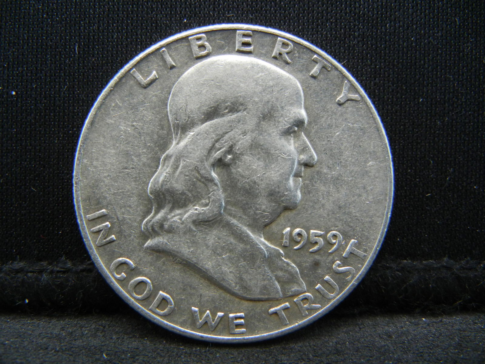 1959 SILVER (90%) FRANKLIN HALF (1 of 2)