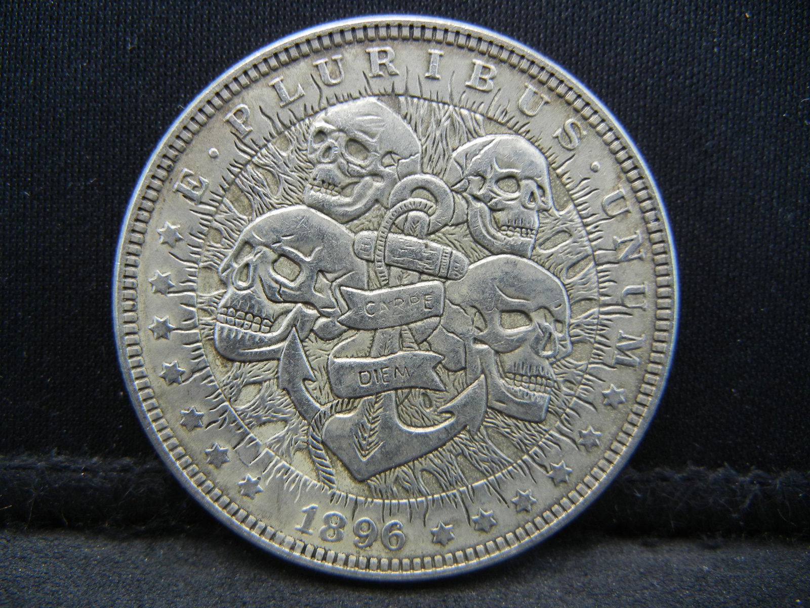 1896 (SKULL/MORGAN), NOT SILVER OR LEGAL TENDER (1 of 2)