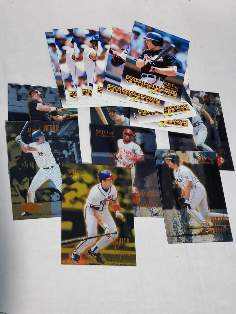 1995 Select Certified Lot of 15 w/ Lopez Mirror Gold, (1 of 3)