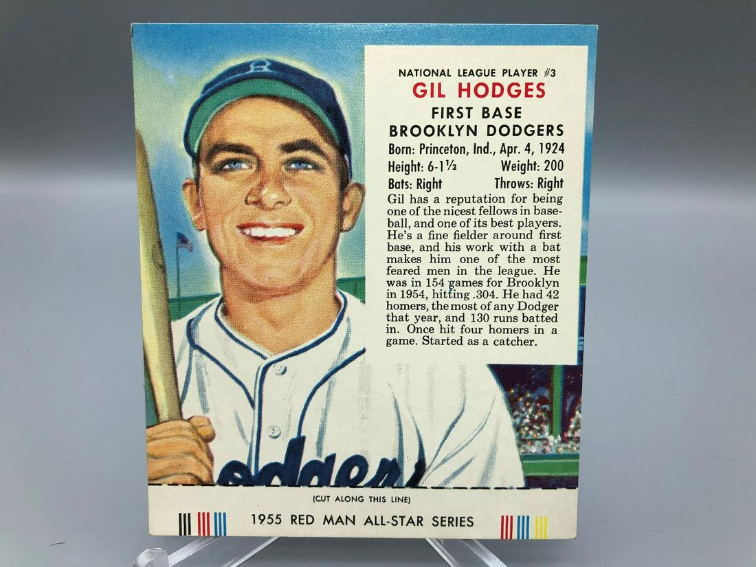 1955 Red Man Gil Hodges #3 (1 of 3)